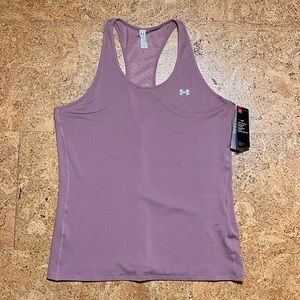 Under Armour Wm’s Heatgear Armour Racer Tank In Mauve NWT Sz XL